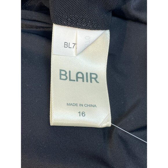 Blair Black Tankini Set With Built-In Bra & High- Swim Bottoms Sz 16/20 - New - Picture 10 of 11